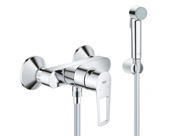 Душ гигиенический со смесителем 1 режим струи Grohe Bauloop New 2363326354