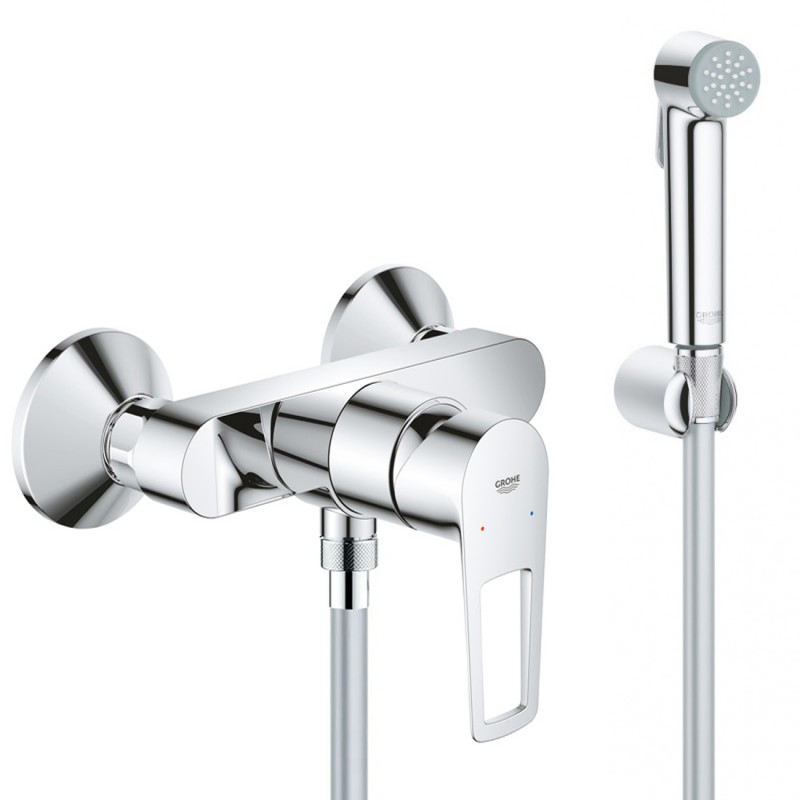 Душ гигиенический со смесителем 1 режим струи Grohe Bauloop New 2363326354 Душ гигиенический со смесителем 1 режим струи Grohe Bauloop New 2363326354