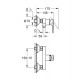 Душ гигиенический со смесителем 1 режим струи Grohe BauEdge New 2363526354