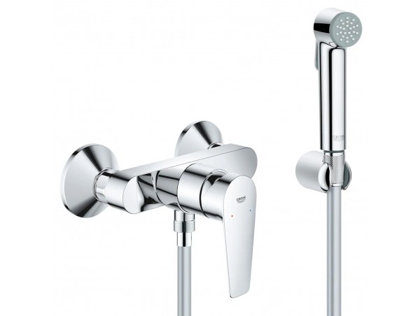 Душ гигиенический со смесителем 1 режим струи Grohe BauEdge New 2363526354