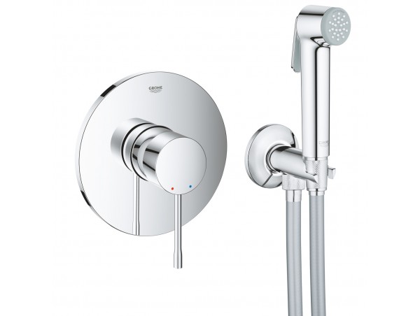Душ гигиенический со смесителем 1 режим струи, комплект Grohe Essence New 2405727512
