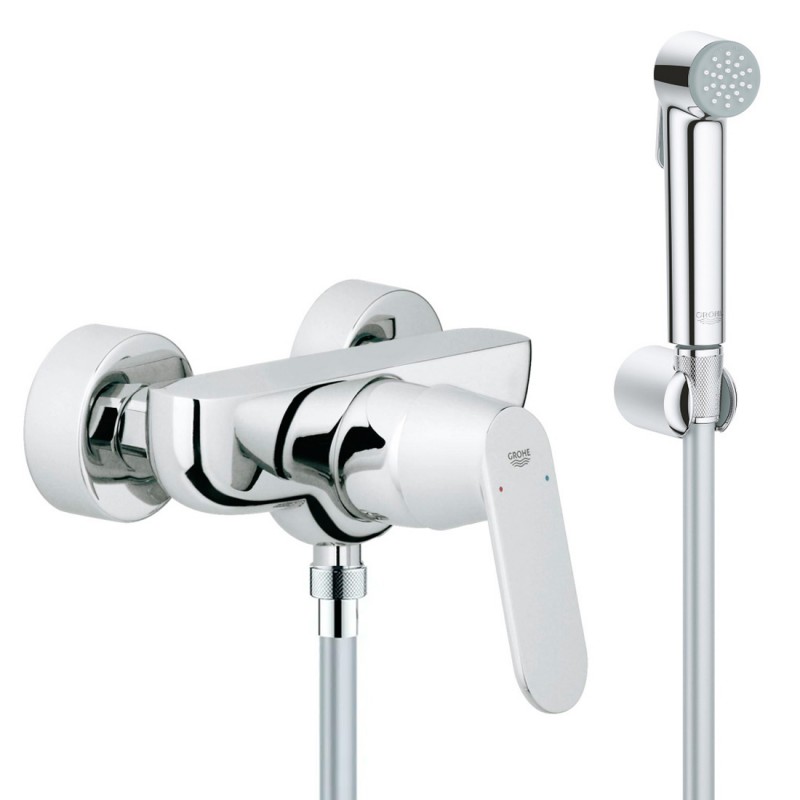 Душ гигиенический со смесителем 1 режим струи Grohe Eurosmart Cosmopolitan 3283726354 Душ гигиенический со смесителем 1 режим струи Grohe Eurosmart Cosmopolitan 3283726354