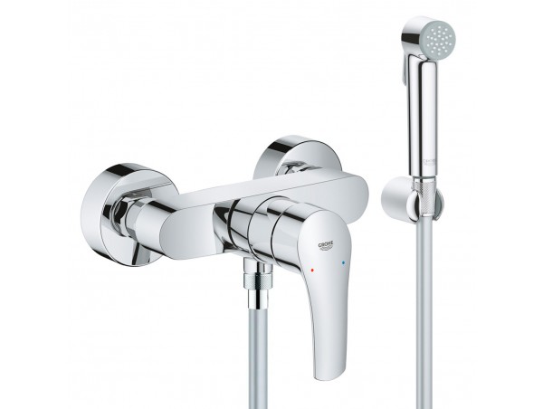Душ гигиенический со смесителем 1 режим струи Grohe Eurosmart 3355526354