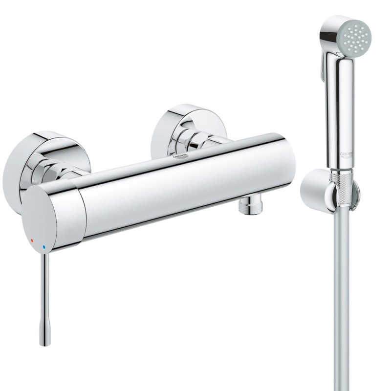 Душ гигиенический со смесителем 1 режим струи Grohe Essence New 3363626354 Душ гигиенический со смесителем 1 режим струи Grohe Essence New 3363626354