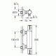 Душ гигиенический с термостатом 1 режим струи Grohe Grohtherm 800 3455826354