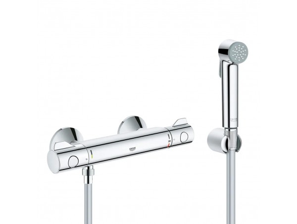 Душ гигиенический с термостатом 1 режим струи Grohe Grohtherm 800 3455826354