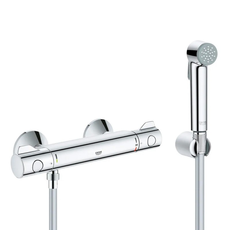 Душ гигиенический с термостатом 1 режим струи Grohe Grohtherm 800 3455826354