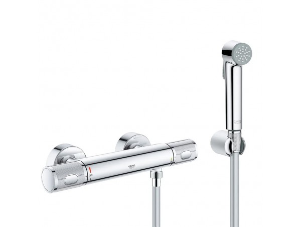 Душ гигиенический с термостатом 1 режим струи Grohe Grohtherm 1000 Performance 3477626354