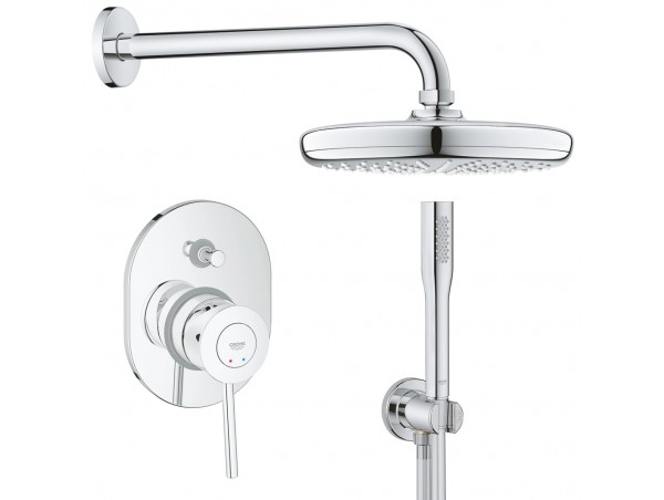 Душевая система встраиваемая со смесителем Grohe Bauclassic 124441