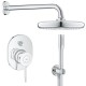Душевая система встраиваемая со смесителем Grohe Bauclassic 124441 Душевая система встраиваемая со смесителем Grohe Bauclassic 124441