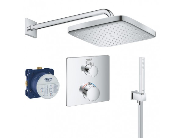 Душевая система встраиваемая с термостатом Grohe Grohtherm 2408026687