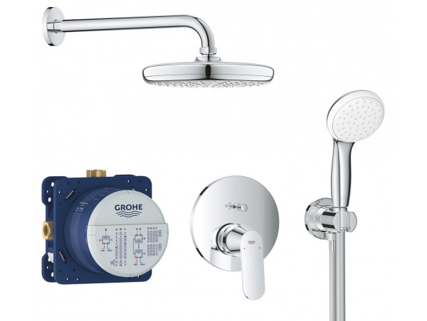 Душевая система встраиваемая со смесителем Grohe Eurosmart Cosmopolitan 25219001