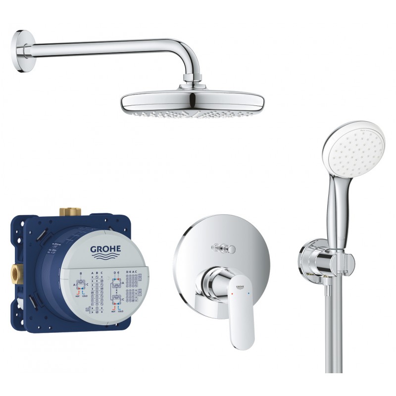 Душевая система встраиваемая со смесителем Grohe Eurosmart Cosmopolitan 25219001