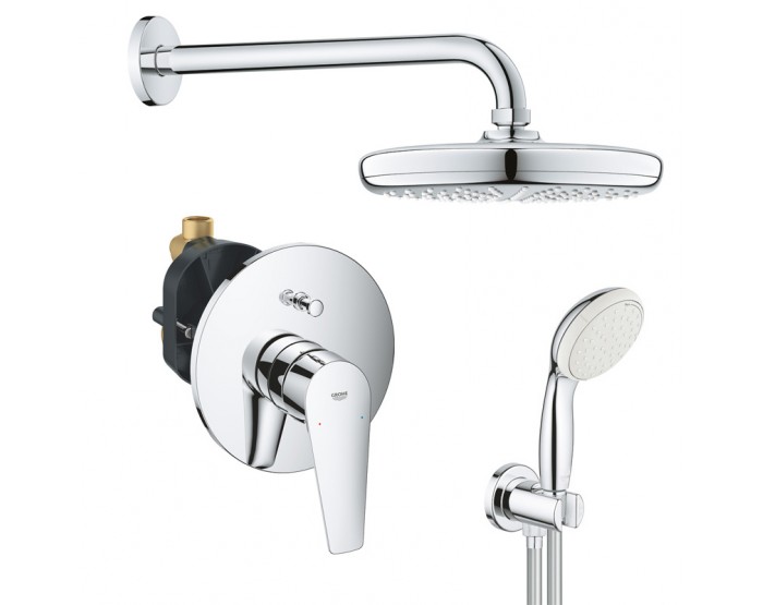 Душевая система встраиваемая со смесителем Grohe BauEdge New 119693