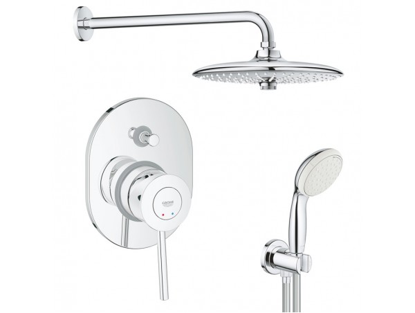 Душевая система встраиваемая со смесителем Grohe BauClassic 2645829047