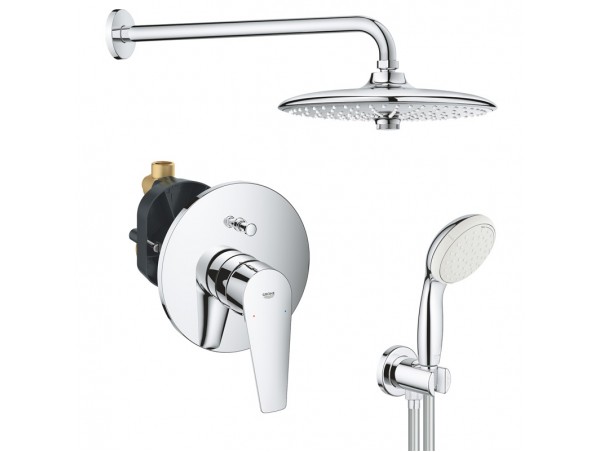 Душевая система встраиваемая со смесителем Grohe BauEdge New 119694