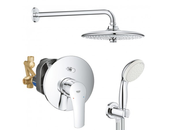 Душевая система встраиваемая со смесителем Grohe Eurosmart 2645833305-2 (119690)