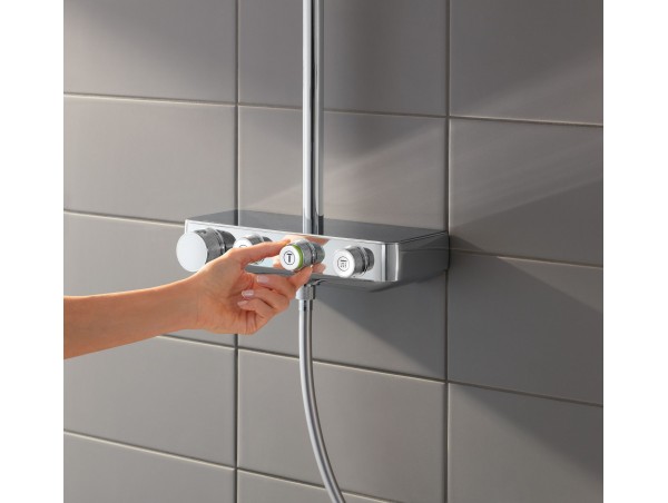 Душевая система с термостатом для душа, поворотная Grohe SmartControl Euphoria 26507000 Душевая система с термостатом для душа, поворотная Grohe SmartControl Euphoria 26507000