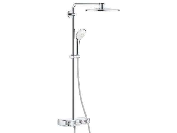 Душевая система с термостатом для душа, поворотная Grohe SmartControl Euphoria 26507000