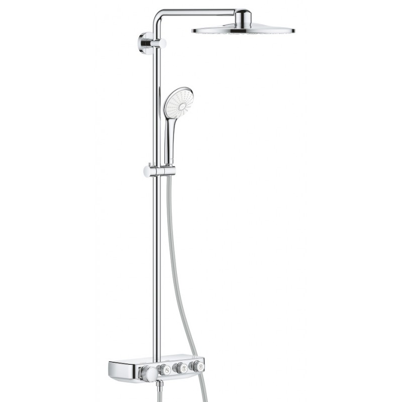 Душевая система с термостатом для душа, поворотная Grohe SmartControl Euphoria 26507000