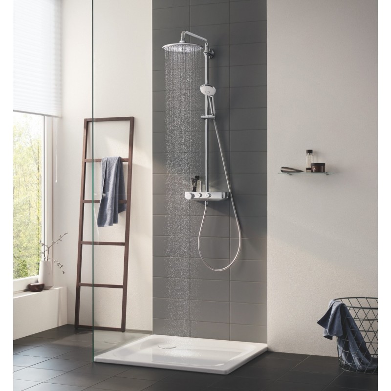 Душевая система с термостатом для душа, поворотная Grohe SmartControl Euphoria 26509000