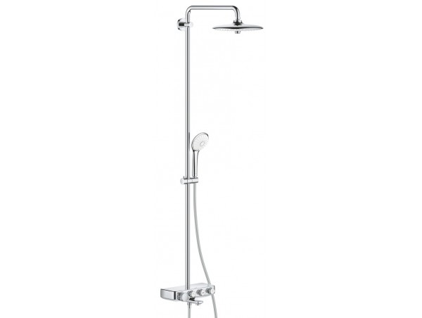 Душевая система с термостатом для ванны, поворотная Grohe SmartControl Euphoria 26510000