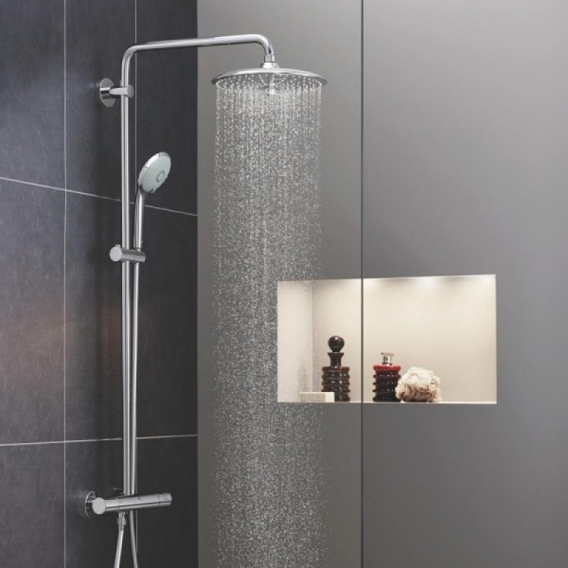 Душевая система с термостатом для душа, поворотная Grohe Euphoria 27296003 Душевая система с термостатом для душа, поворотная Grohe Euphoria 27296003