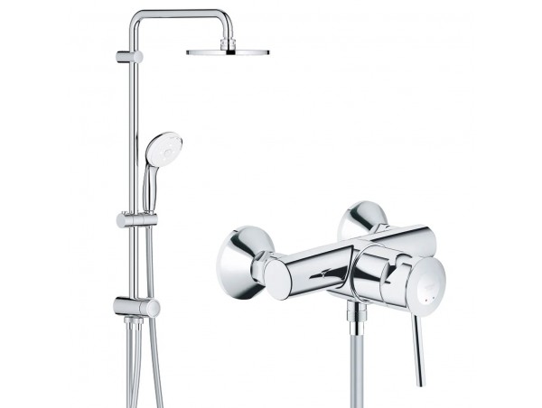Душевая система со смесителем для душа Grohe BauClassic 2738932867