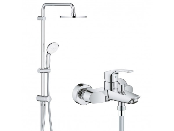 Душевая система со смесителем для ванны Grohe Eurosmart New 2738933300 (NB0045)