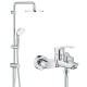 Душевая система со смесителем для ванны Grohe Eurosmart New 2738933300 (NB0045)
