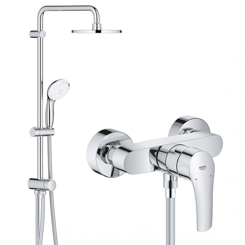 Душевая система со смесителем для душа Grohe Eurosmart New 2738933555 (NB0044)