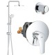 Душевая система со смесителем для душа Grohe Eurosmart New 2738933556