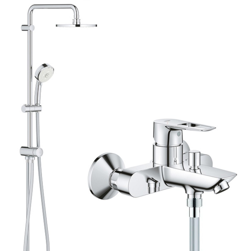 Душевая система со смесителем для ванны Grohe BauLoop New 2739423602