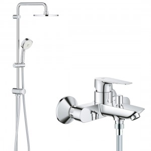 Душевая система со смесителем для ванны Grohe BauEdge New 2739423604 (NB0070)
