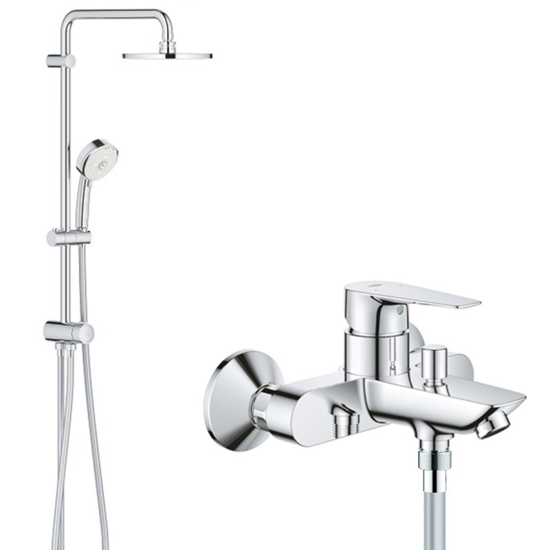 Душевая система со смесителем для ванны Grohe BauEdge New 2739423604 (NB0070)