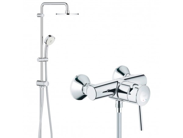 Душевая система со смесителем для душа Grohe BauClassic 2739432867