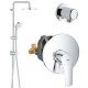 Душевая система со смесителем для душа Grohe Eurosmart New 2739433556