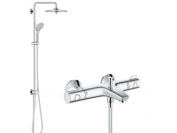 Душевая система с термостатом для ванны, поворотная Grohe Grohtherm 800 2742134567