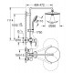 Душевая система со смесителем для душа, поворотная Grohe Euphoria 27473002 Душевая система со смесителем для душа, поворотная Grohe Euphoria 27473002