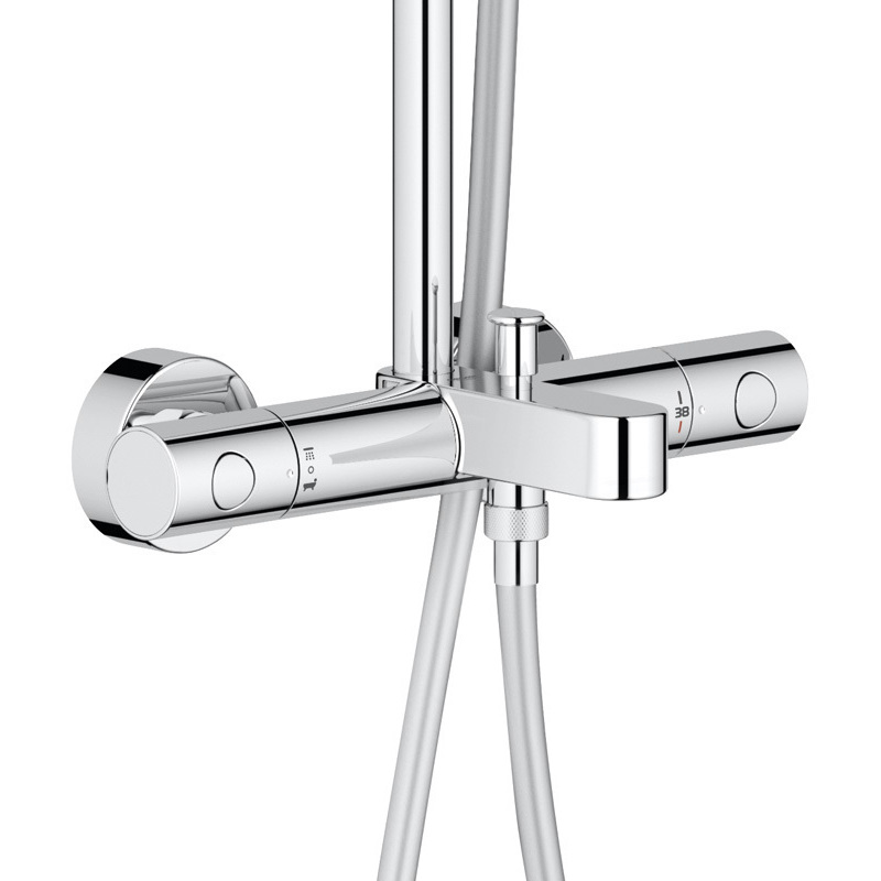 Душевая система с термостатом для ванны, поворотная Grohe Euphoria 27475001
