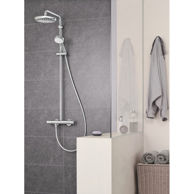 Душевая система с термостатом для душа, поворотная Grohe Tempesta Cosmopolitan 27922001