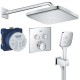 Душевая система встраиваемая с термостатом Grohe Rainshower SmartControl 2912426687A-2 (34706000A)