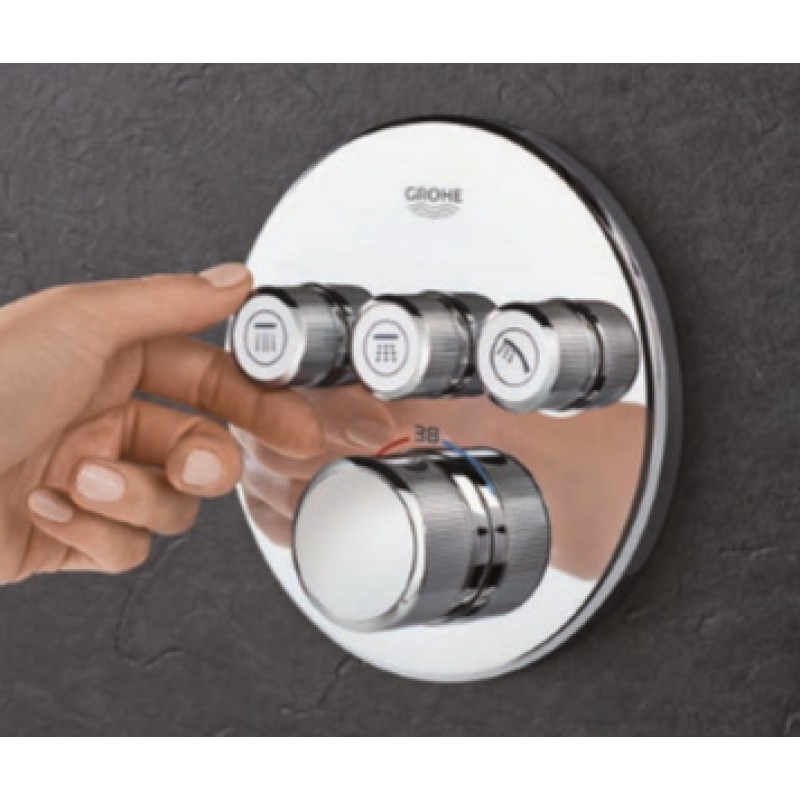 Душевая система встраиваемая с термостатом Grohe Rainshower SmartControl 34705000 Душевая система встраиваемая с термостатом Grohe Rainshower SmartControl 34705000