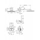 Душевая система встраиваемая с термостатом Grohe Rainshower SmartControl Cube 34706000