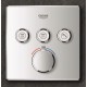 Душевая система встраиваемая с термостатом Grohe Rainshower SmartControl Cube 34706000