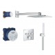 Душевая система встраиваемая с термостатом Grohe Rainshower SmartControl Cube 34706000