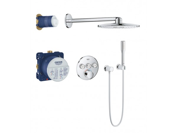 Душевая система встраиваемая со смесителем Grohe Rainshower SmartControl 34709000