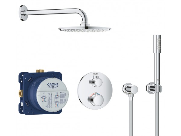 Душевая система встраиваемая с термостатом Grohe Grohtherm 34732000