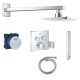 Душевая система встраиваемая с термостатом Grohe Rainshower SmartControl 34744001