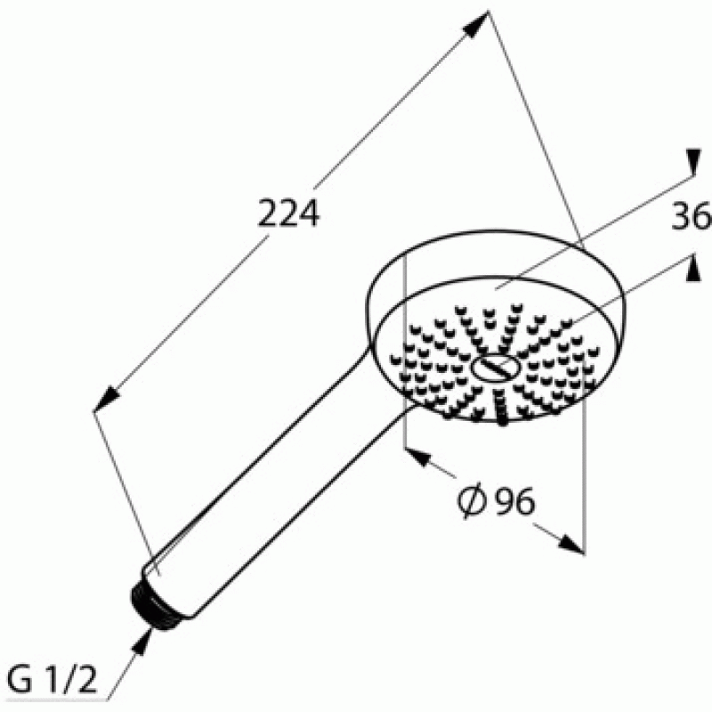 Душевая система встраиваемая со смесителем Kludi Bozz 386300576 (7 в 1)